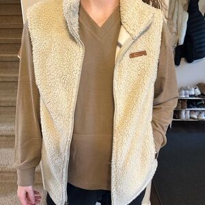 Cascade Collective Tan Sherpa Vest